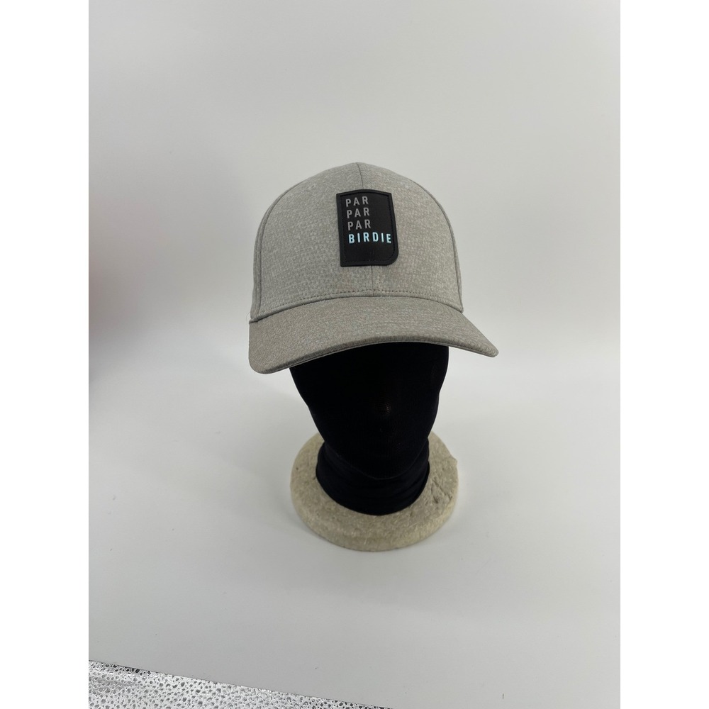 Adidas Golf Hat Mens Gray Par Par Par Birdie Snapback Cap OSFM